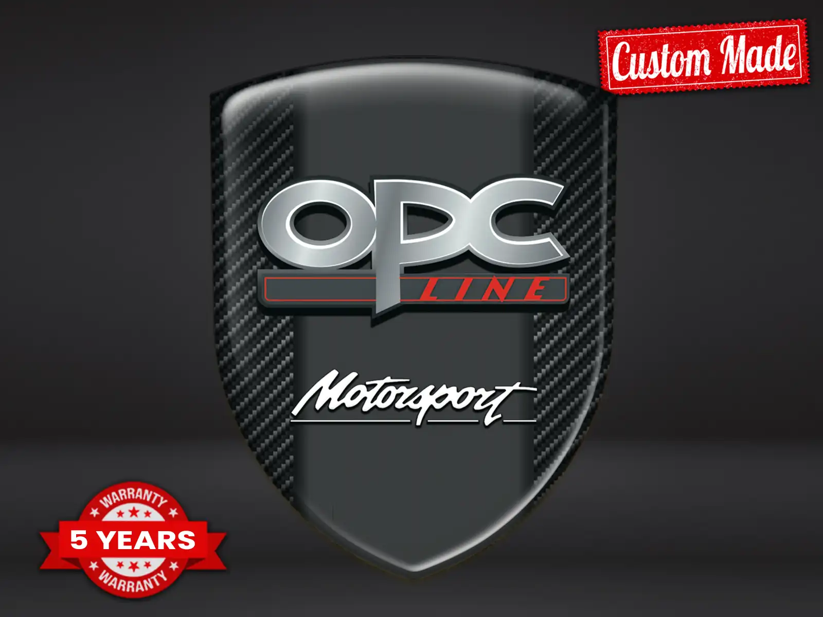 OPC Window Stickers Custom High End Professional Drift